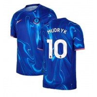 Camisa de time de futebol Chelsea Mykhailo Mudryk #10 Replicas 1º Equipamento 2024-25 Manga Curta